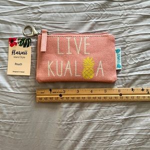 NWT cute pouch from Kualoa ranch, Hawaii